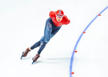 Сандер Аитрем го одбележа својот олимписки дебит со злато и нов рекорд на 5.000 метри