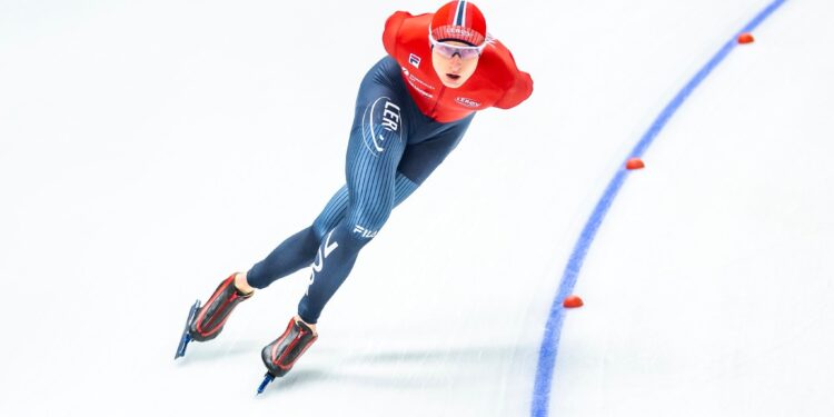 Сандер Аитрем го одбележа својот олимписки дебит со злато и нов рекорд на 5.000 метри