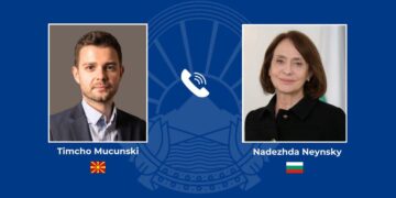 Тимчо Муцунски во телефонски разговор со Надежда Нејнски: Фокус на добрососедство и соработка