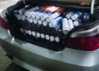 Запленети 4.800 пакувања никотински ќесички на Табановце