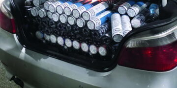 Запленети 4.800 пакувања никотински ќесички на Табановце