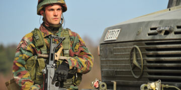 Воени вежби на белгиската специјална единица во Охрид и Струга