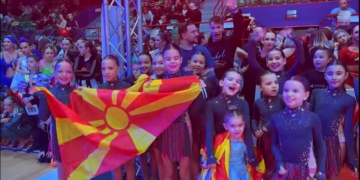 Танцовиот клуб „Денсерс јунајтед“ од Македонија освои 17 медали на Светскиот куп во Италија