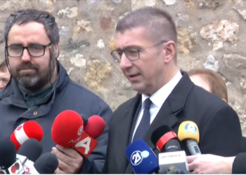 Мицкоски најавува реакција на полицијата за протестите во Битолско: „Закани и дивеење нема да се толерираат“