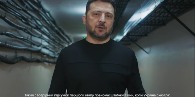 Зеленски објави видео-порака по повод четвртата годишнина од инвазијата врз Украина