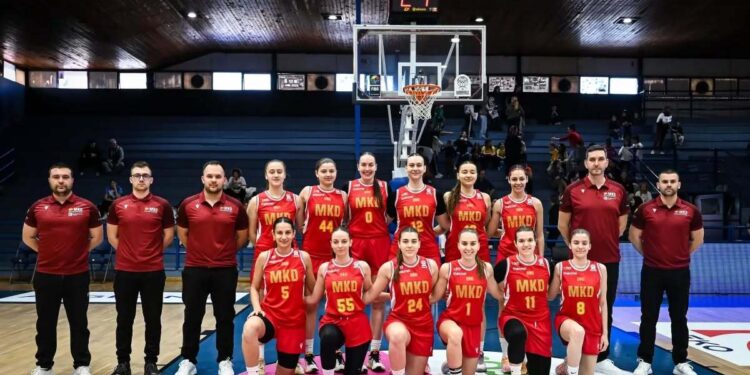 Македонската женска кошаркарска репрезентација подготвена за последен натпревар од евро-квалификациите против Хрватска