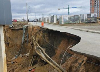 Урнат дел од инфраструктурата во Приштина: Оштетување на улица и водовод