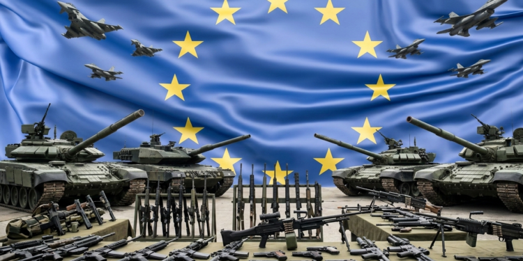 Увозот на оружје во Европа се зголеми трипати помеѓу 2021 и 2025 година