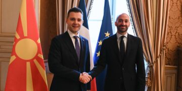 Муцунски се сретна со советници на Макрон за евроинтегративниот процес на Македонија