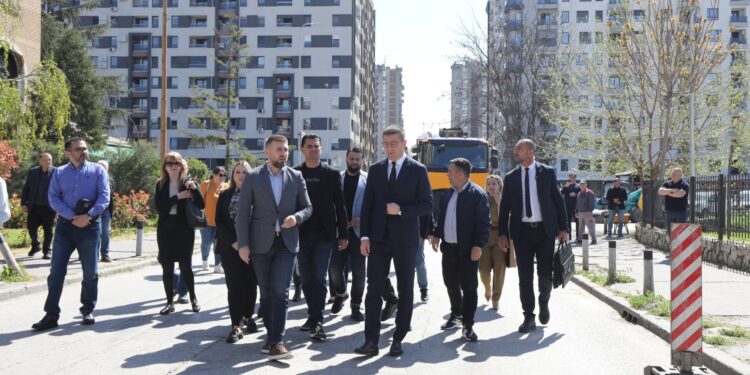 Општина Аеродром инвестира 138 милиони денари во реконструкција на 18 улици: Реализација до крајот на летото