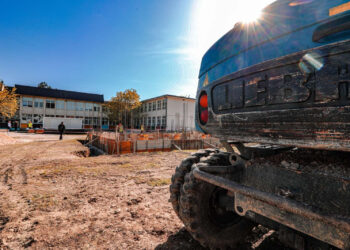 Започна проширувањето на ОУ „Страшо Пинџур“ во Ѓорче Петров: Мицкоски најави нов бран инвестиции