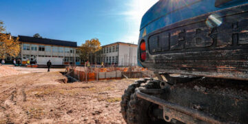 Започна проширувањето на ОУ „Страшо Пинџур“ во Ѓорче Петров: Мицкоски најави нов бран инвестиции