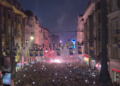 Фудбалска еуфорија во Босна по елиминацијата на Италија во баражот (ВИДЕО)