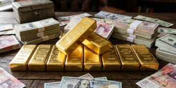 Американскиот долар ја притиска цената на златото, пад од над 4%