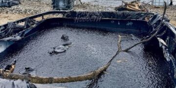 Украински дронови повторно ја погодија рафинеријата во Туапсе, избувна нов пожар (ВИДЕО)