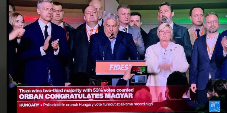 (ВИДЕО) Орбан го призна поразот: ТИЦА води со 135 пратеници и обезбедува уставно мнозинство