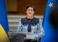 Еврокомесарката Марта Кос во прва официјална посета на Приштина