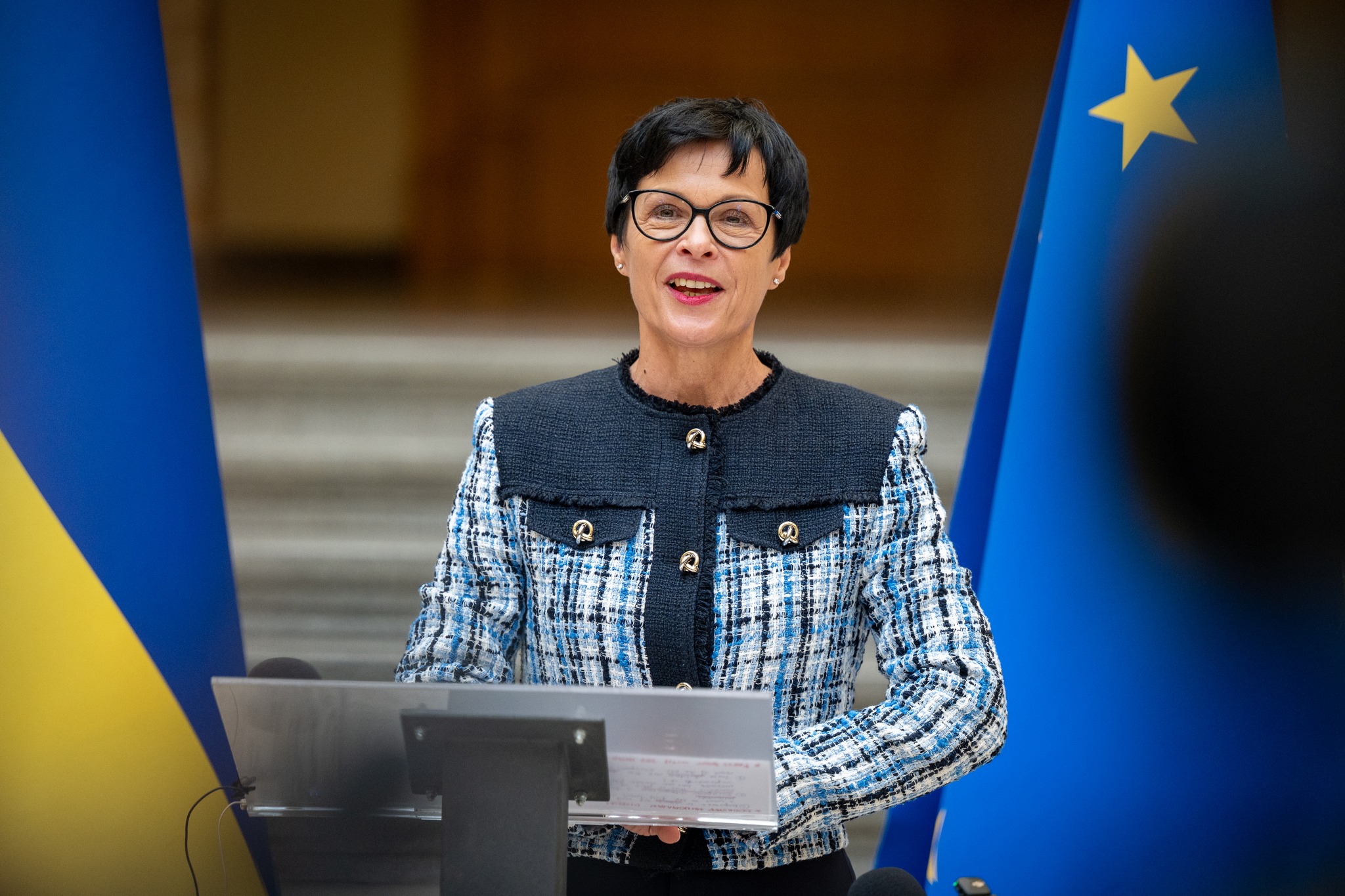 Еврокомесарката Марта Кос во прва официјална посета на Приштина