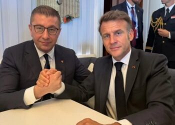 Средба меѓу Мицкоски и Макрон: во фокус европската иднина