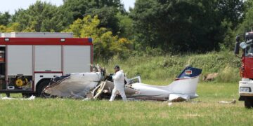 Голема авионска трагедија во Истра: Се урна спортски авион, има загинати