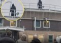 БИЗАРЕН СЛУЧАЈ ВО ВЕЛС: Се маскирал во „Косач на смртта“ и стоел на покрив од болница 50 минути плашејќи ги пациентите – на полицијата рекол дека бил Врана