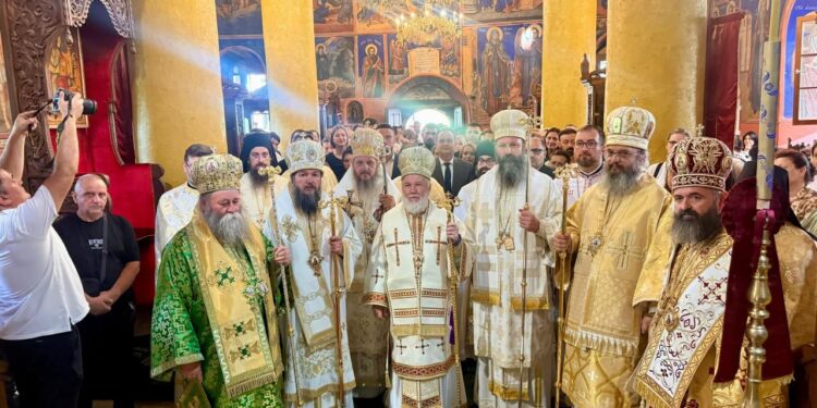 Духовно единство во Осоговскиот манастир: Пет православни цркви собрани во чест на свети Јоаким