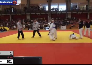 (ВИДЕО) Го загуби џудо-мечот, па го нокаутира противникот со тупаници: Германски олимписки репрезентативец со скршена вилица