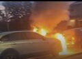 (ВИДЕО) „Глупаците од ТикТок ми го запалија џипот“: Снимка од запалено возило ја вознемири јавноста
