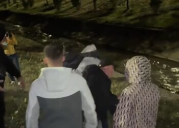 ВИДЕО | ТЕНЗИИ ВО АЛБАНИЈА: Пратеникот Балиу во инцидент на протестите во Тирана, обвинува за организиран напад