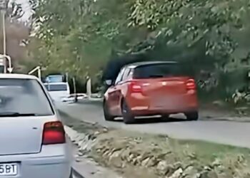 (ВИДЕО) СИ НАПРАВИЛ ПАТ КАЈ ШТО НЕМА: Скопјанец возеше по велосипедска патека, а снимката од ТИКТОК стигна до полицијата!